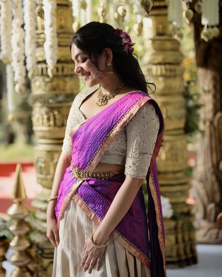 Ahaana Krishna Traditiona Look