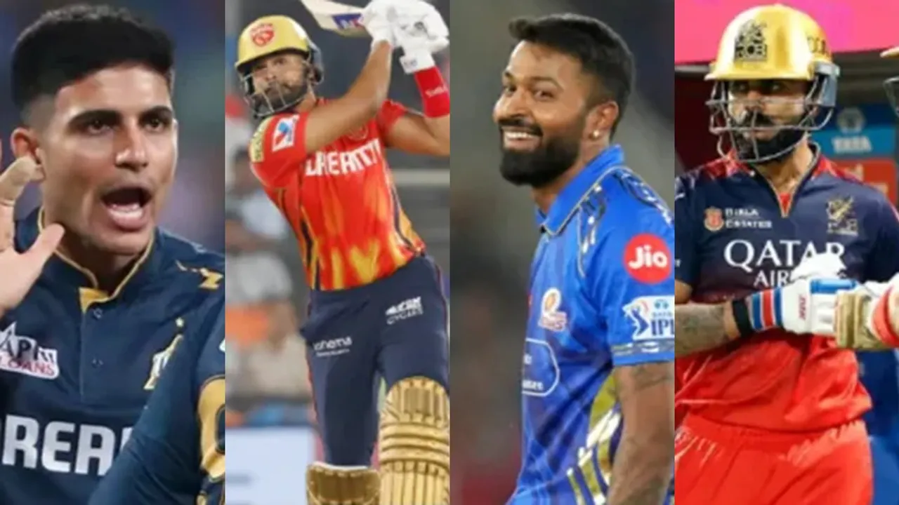 Virat Kohli, Hardik Pandya, Shreyas Iyer, Shubman Gill
