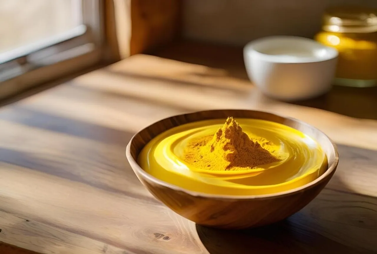 Skin Care Using Coconut Oil And Turmeric