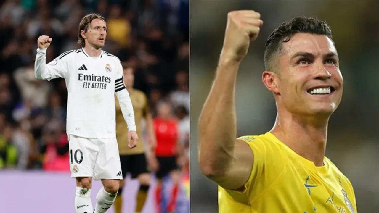 Cristiano Ronaldo, Luka Modric