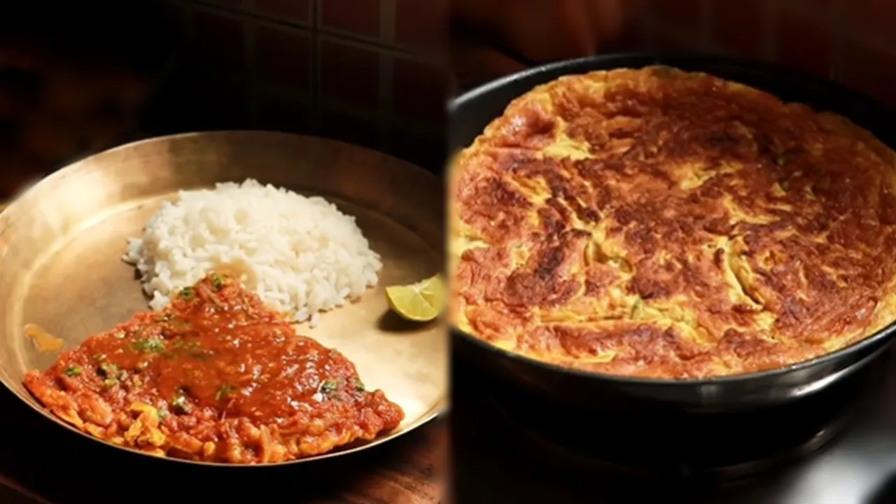 Egg Omelette Curry Recipe