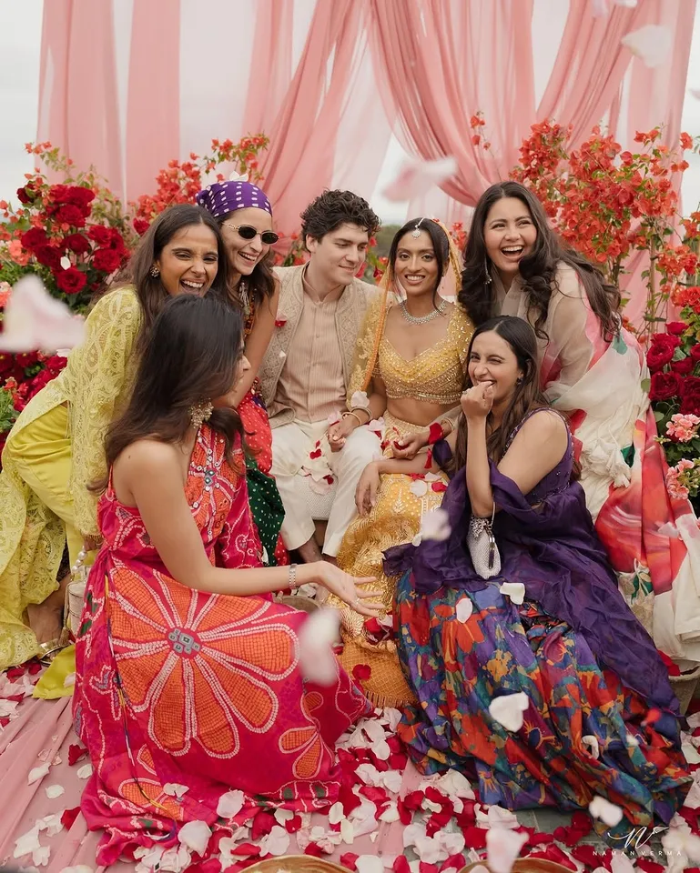 Alia Bhatt at friends wedding 