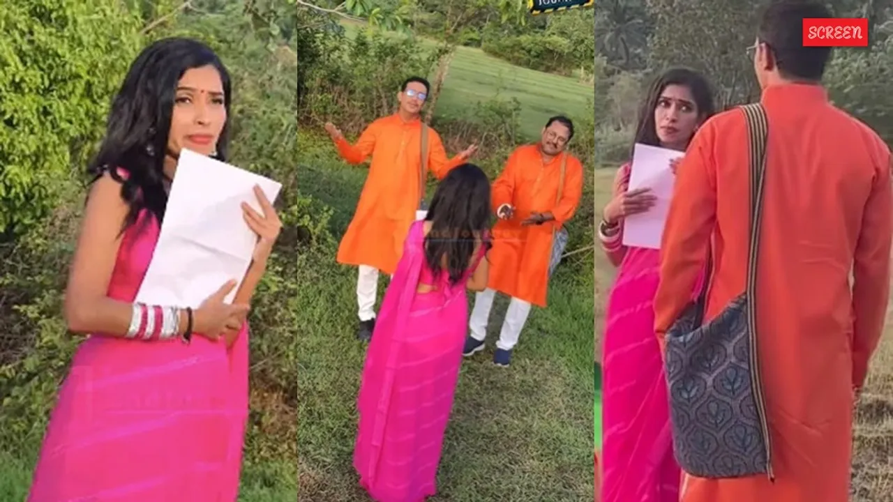 Renu Sudhi Harikrishnans Ponnambal puzhayirambil reel video