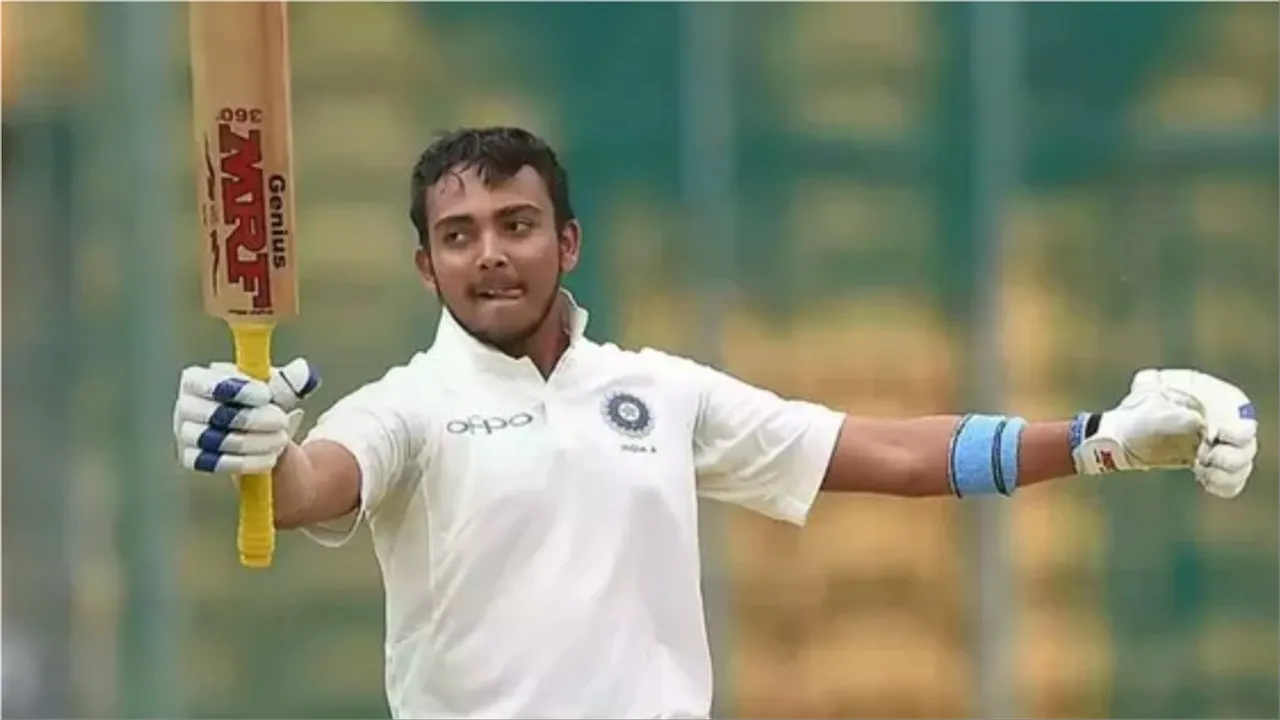 Prithvi Shaw