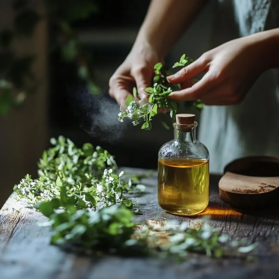 Grey Hair Care Using Herbal  Ayurvedic Hair Oil