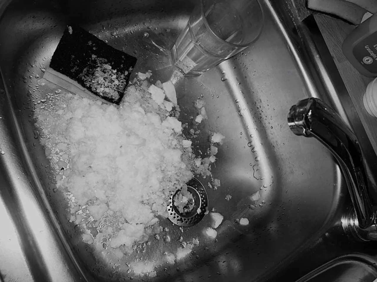 Clogged Kitchen Sink