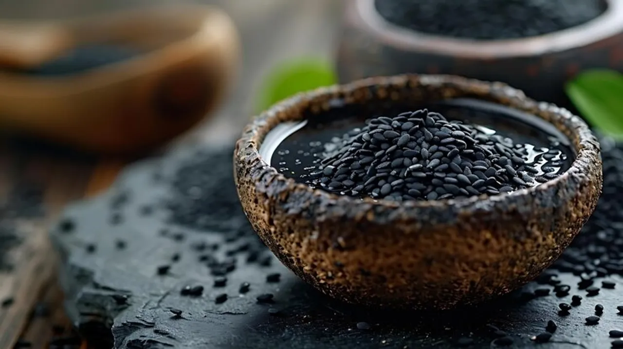 Herbal Hair Dye With Tea Powder Kalonji