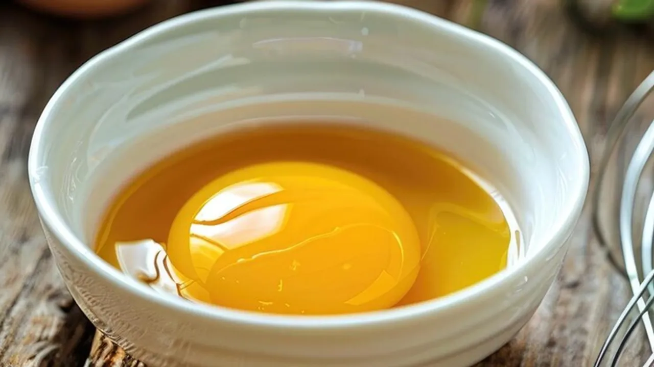 Egg hair mask 
