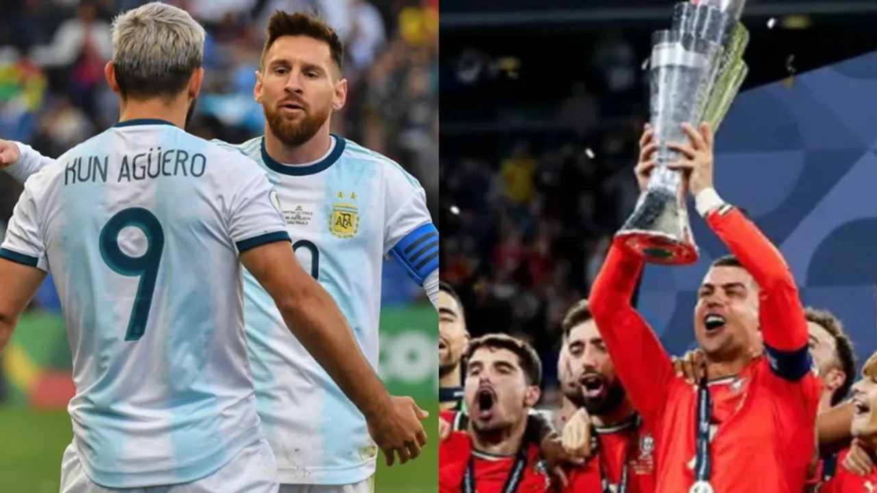 Lionel Messi, Cristiano Ronaldo, Sergio Aguero