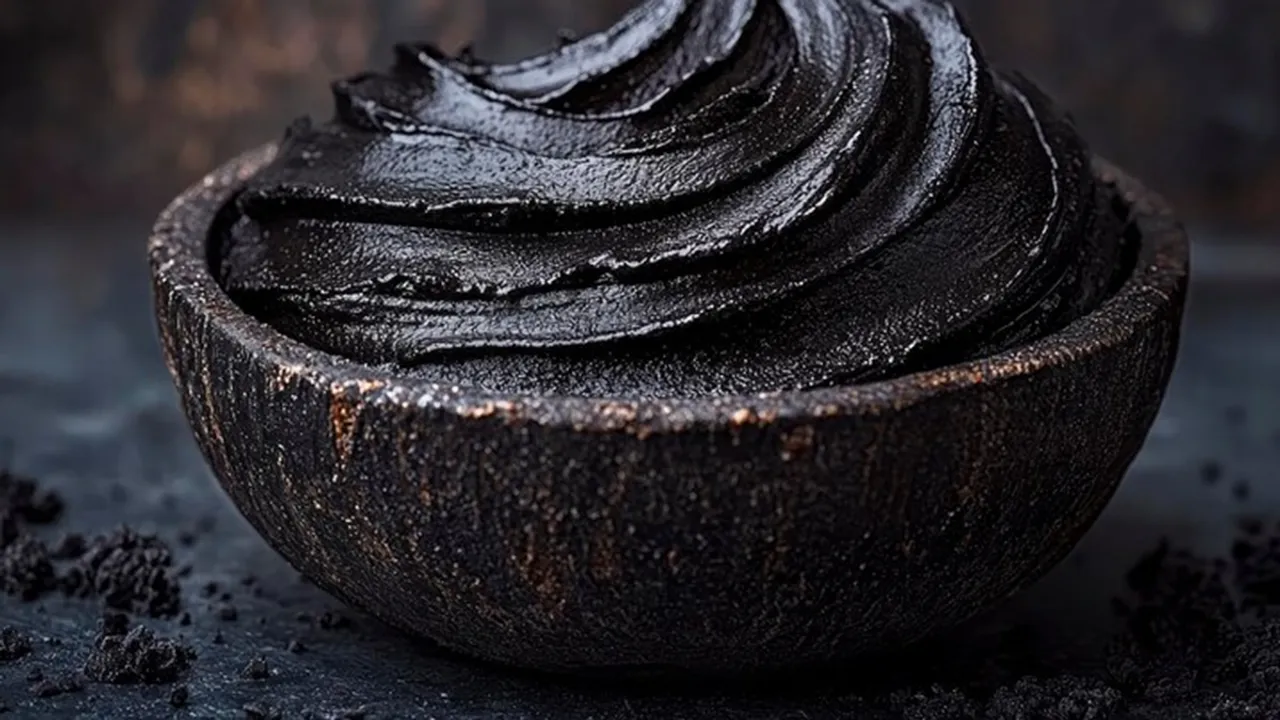 Coconutshell hair dye