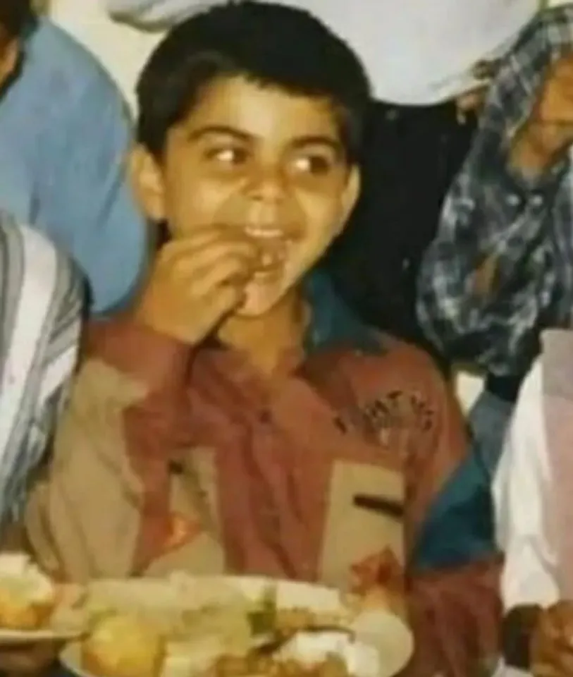Virat Kohli Childhood Photo new