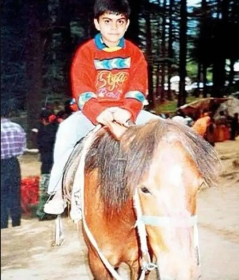 Virat Kohli Riding Horse