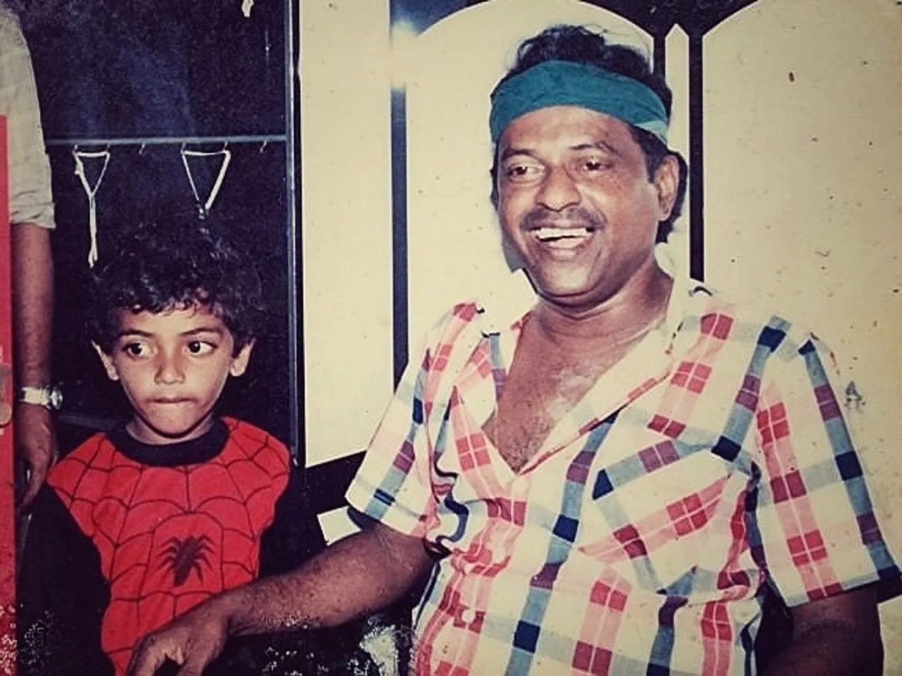 Binu Pappu childhood photo 1