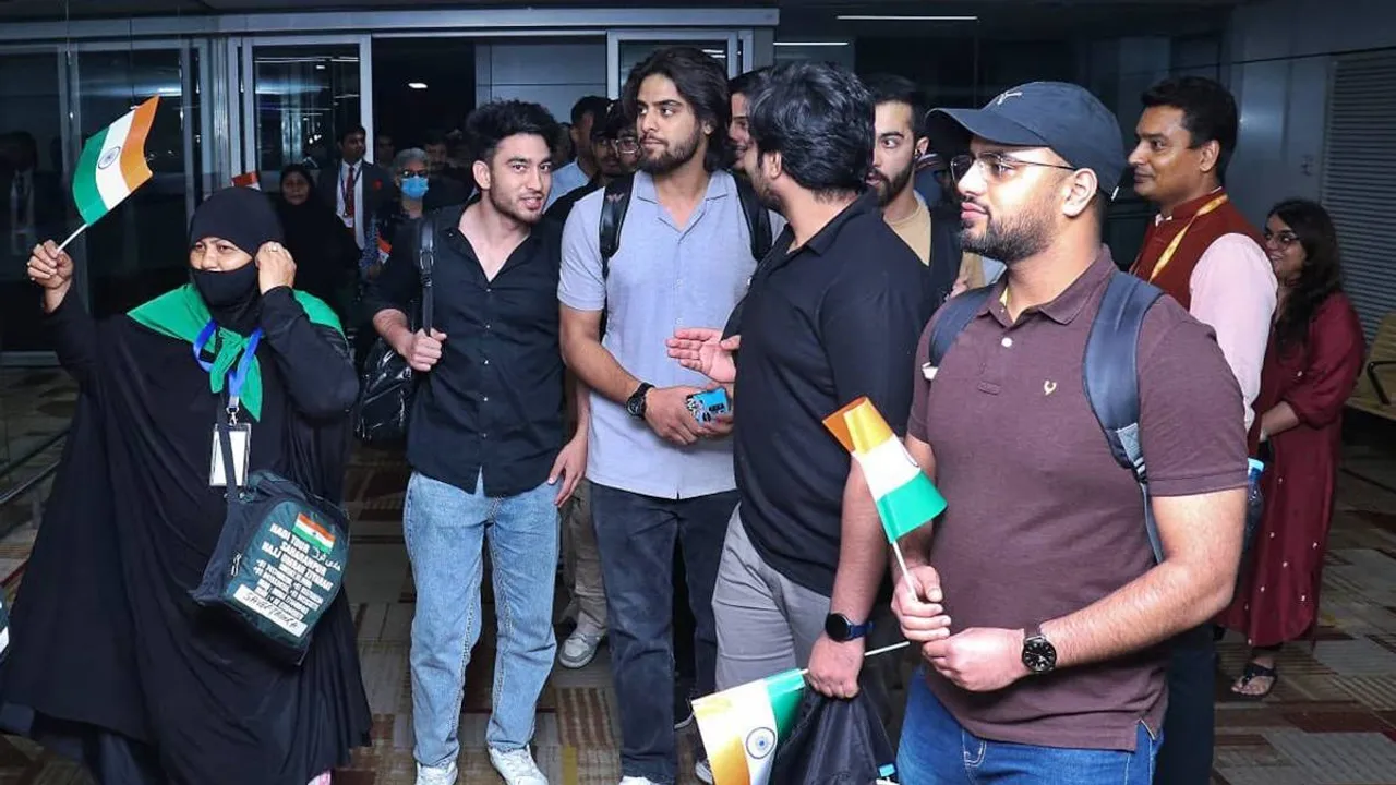 Operation Sindhu, indians