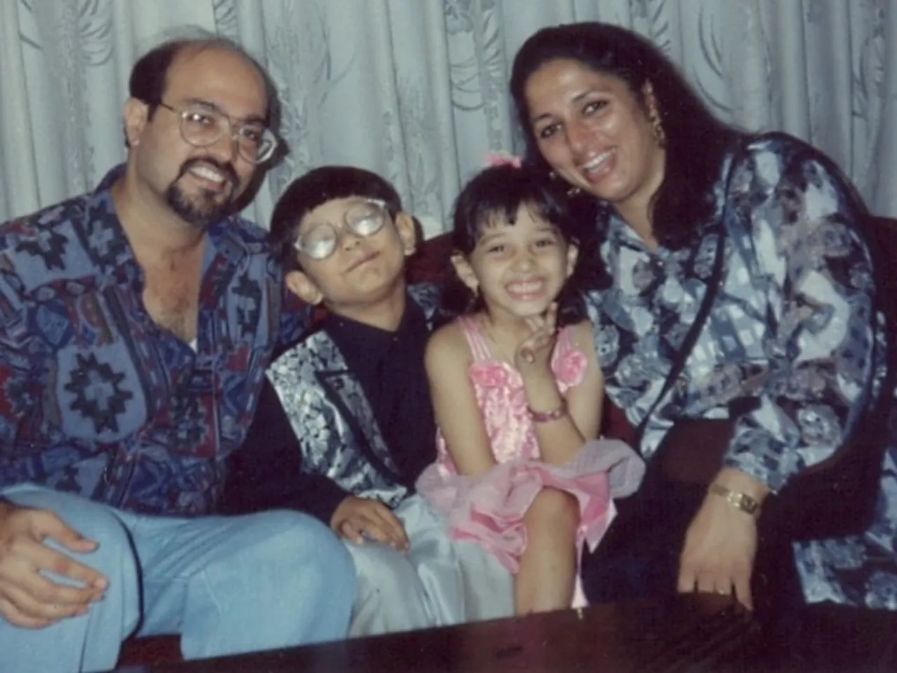 Tamannaah Bhatia childhood photo with brother 2