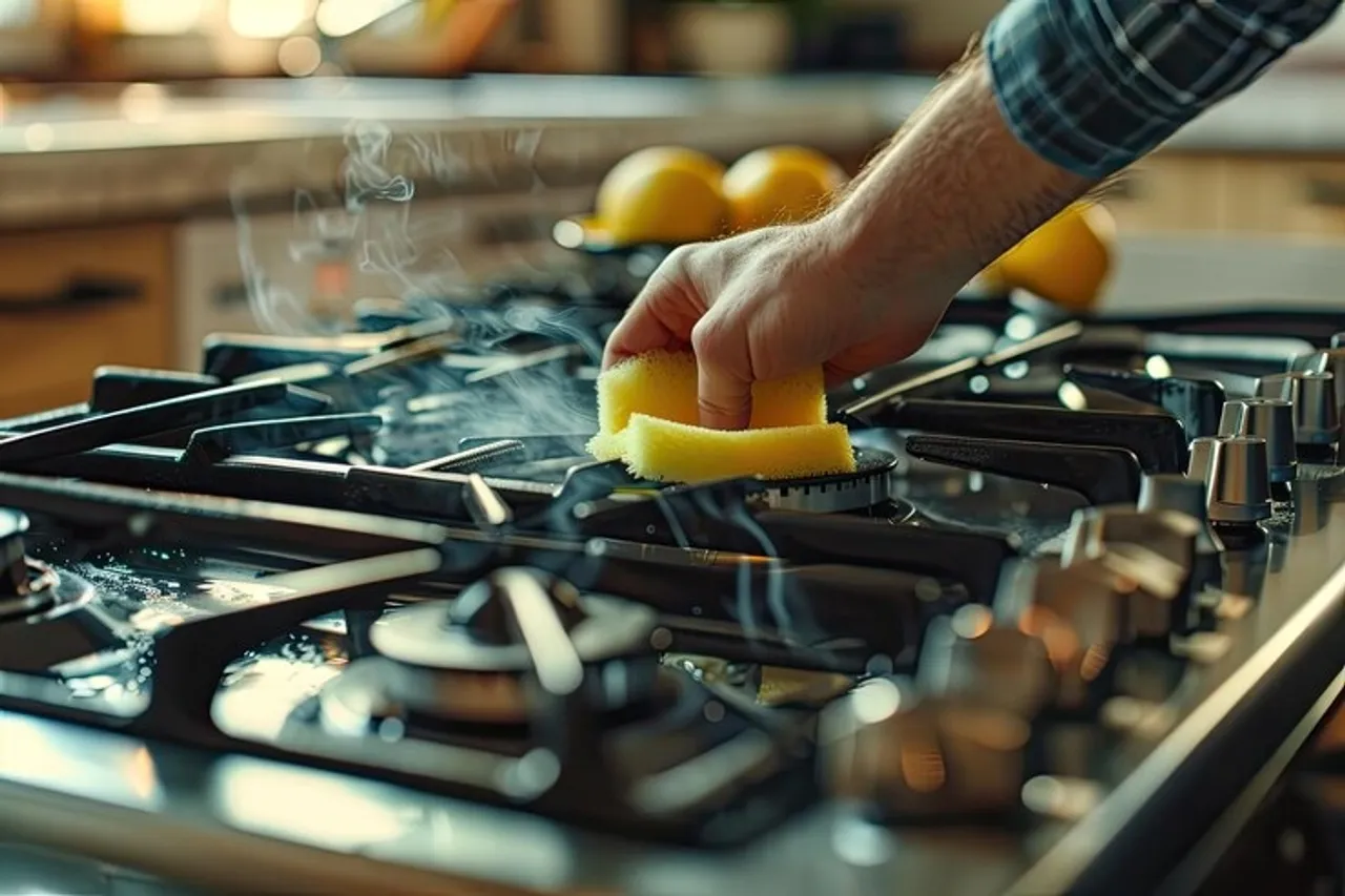 Clean Gas Stove 2