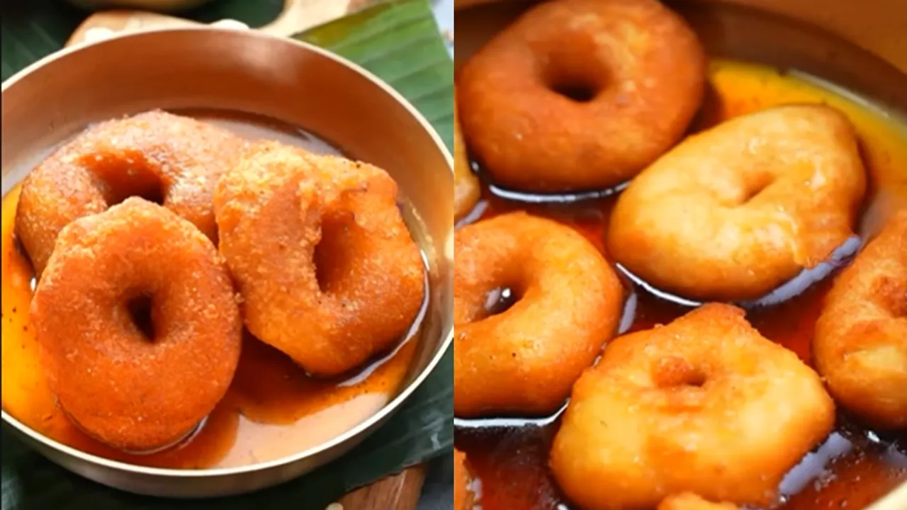 Sweet Vada Recipe FI
