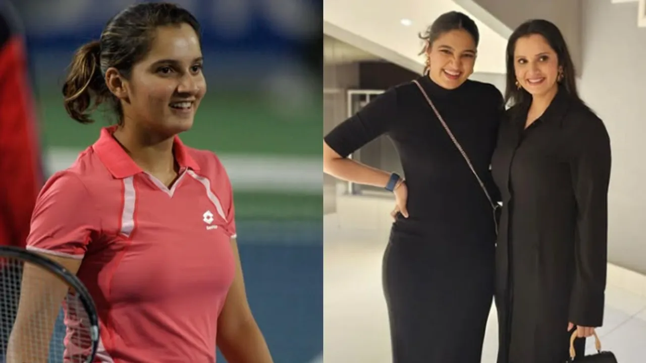 Sania Mirza and Anam Mirza
