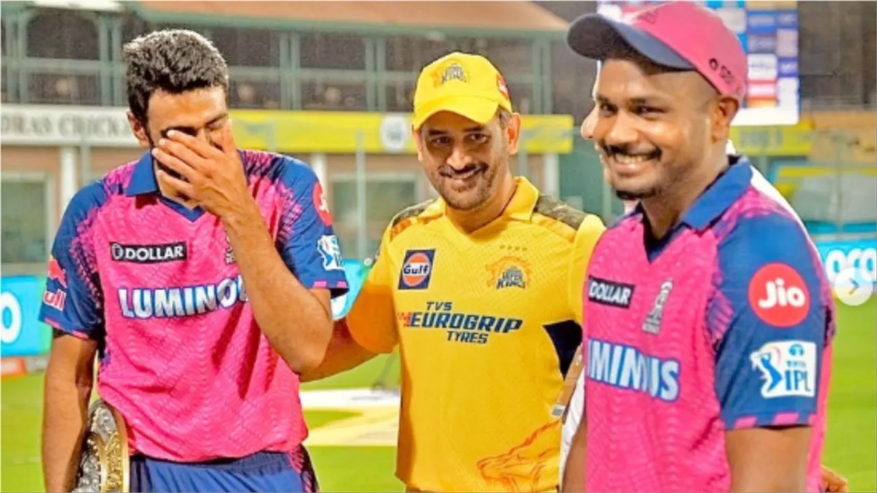 Sanju Samson, MS Dhoni and R Ashwin