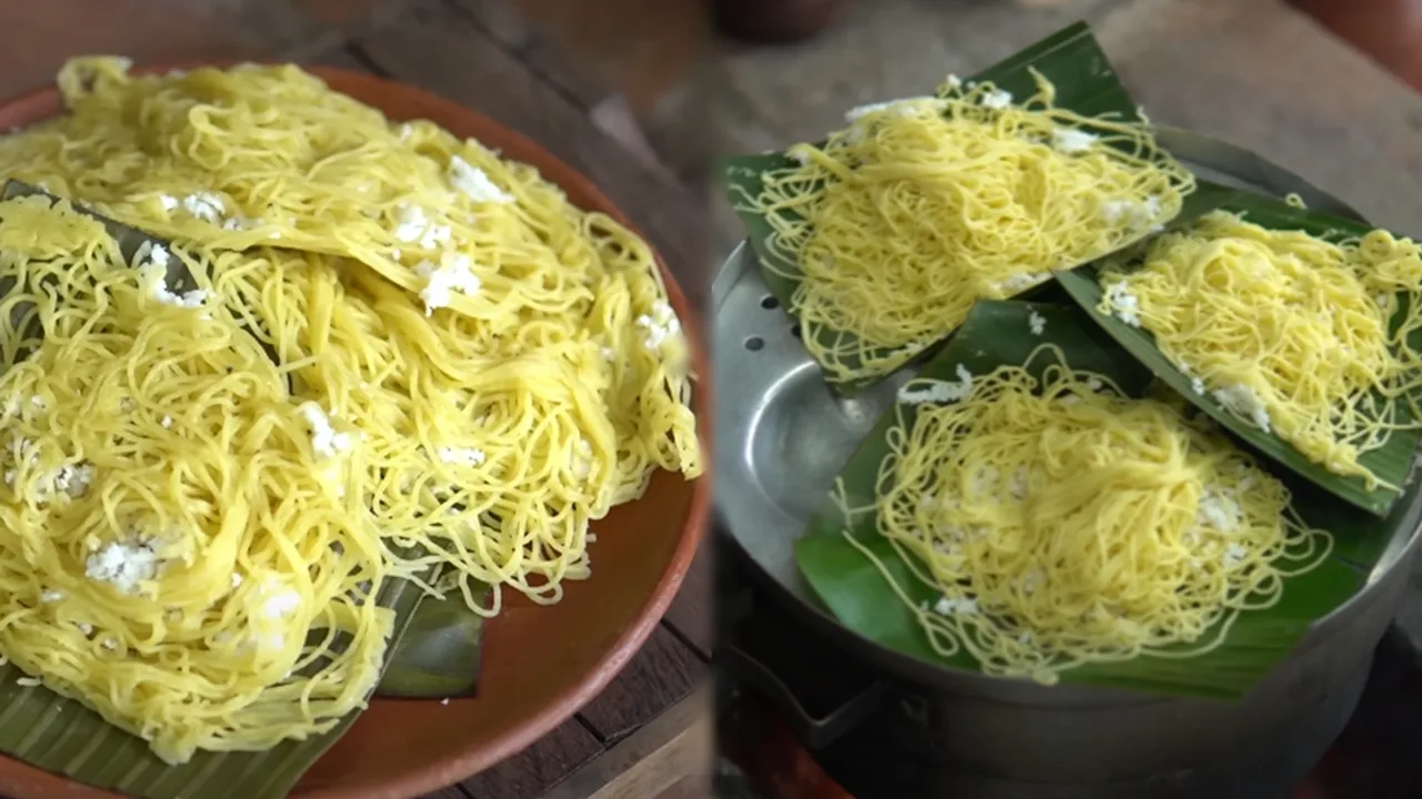 Banana Idiyappam Recipe FI