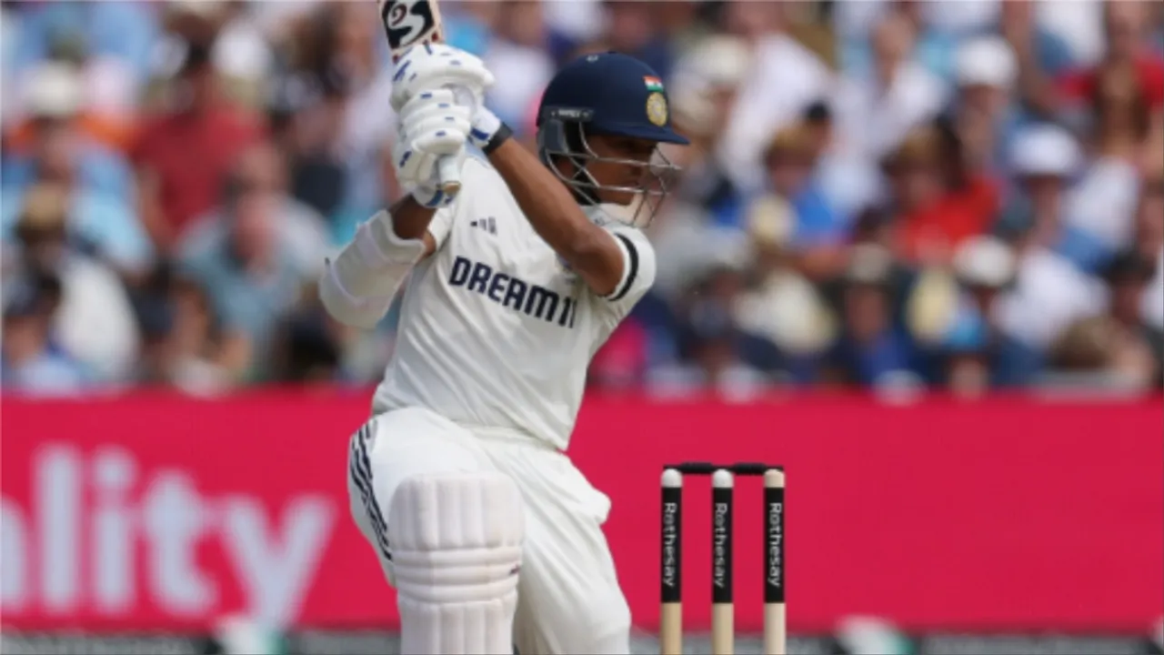 Yashasvi Jaiswal against England