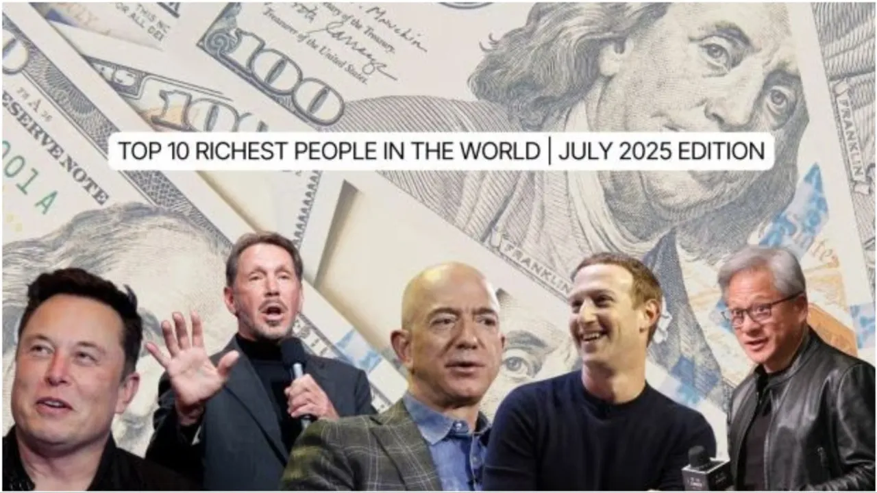 Top Ten Richest Persons in the World