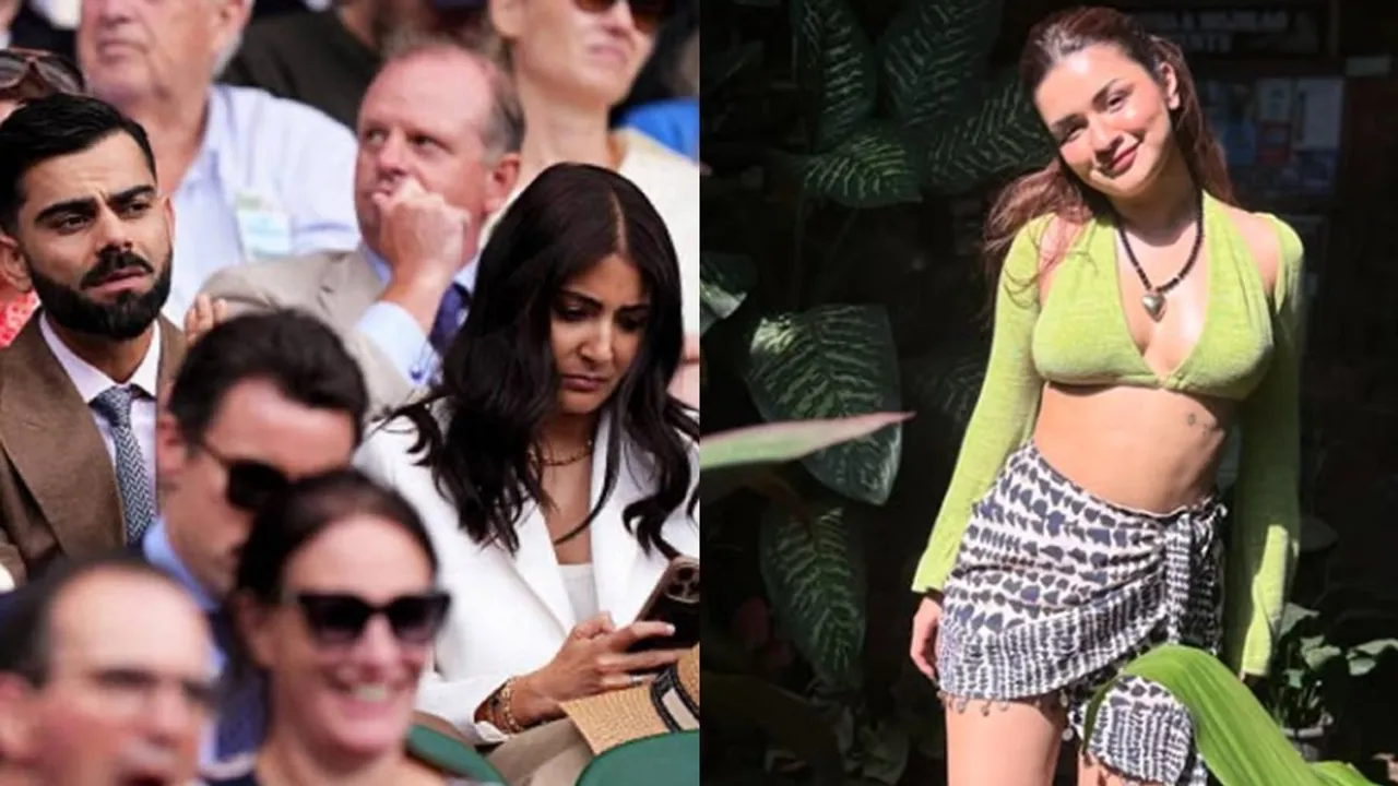 Virat Kohli Anushka Sharma and Avneet Kaur