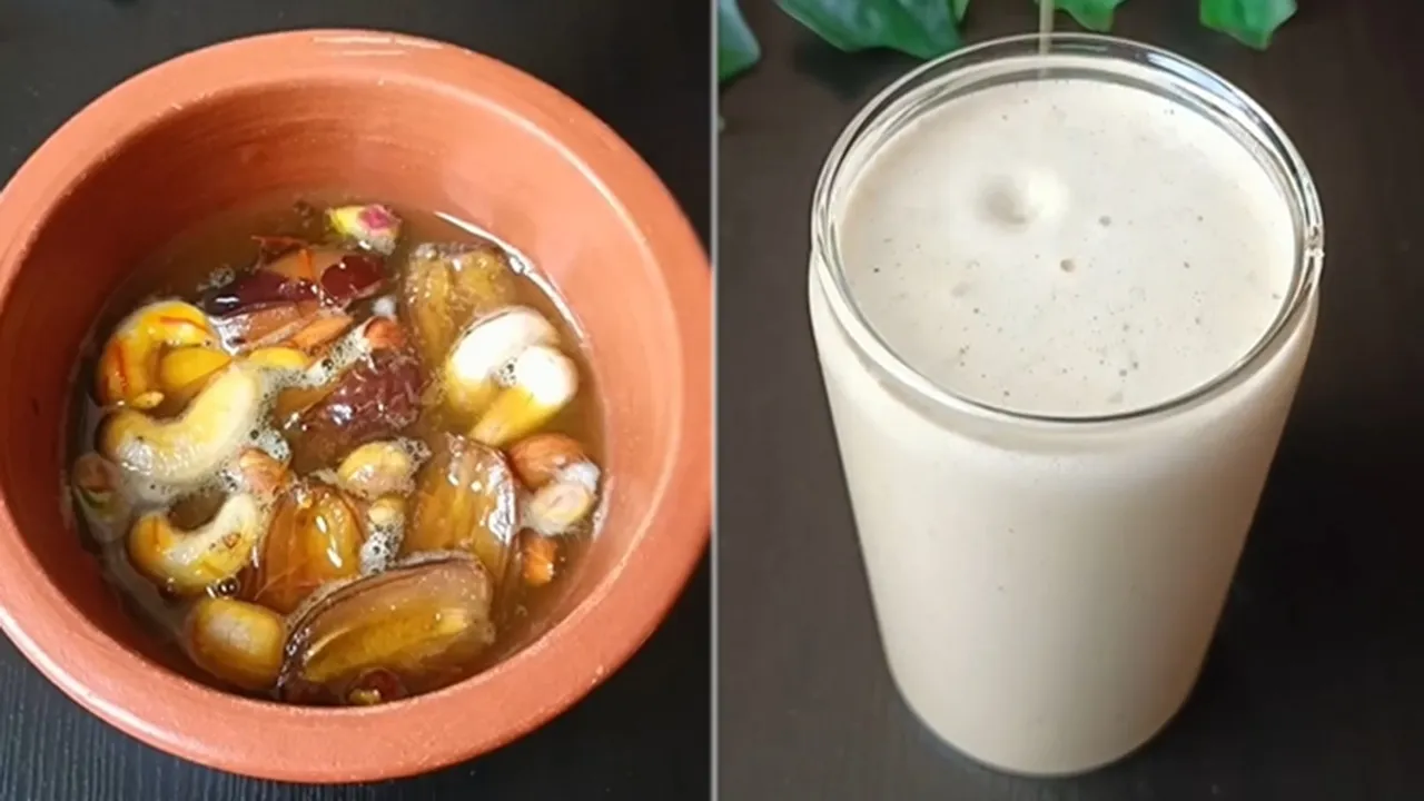Healthy Dry Fruit Shake Recipe FI