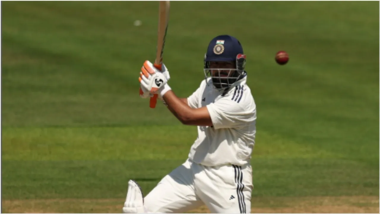 Rishabh Pant against England