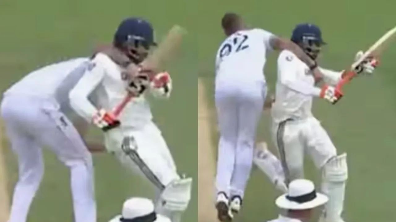 Ravindra Jadeja and Brydon Carse