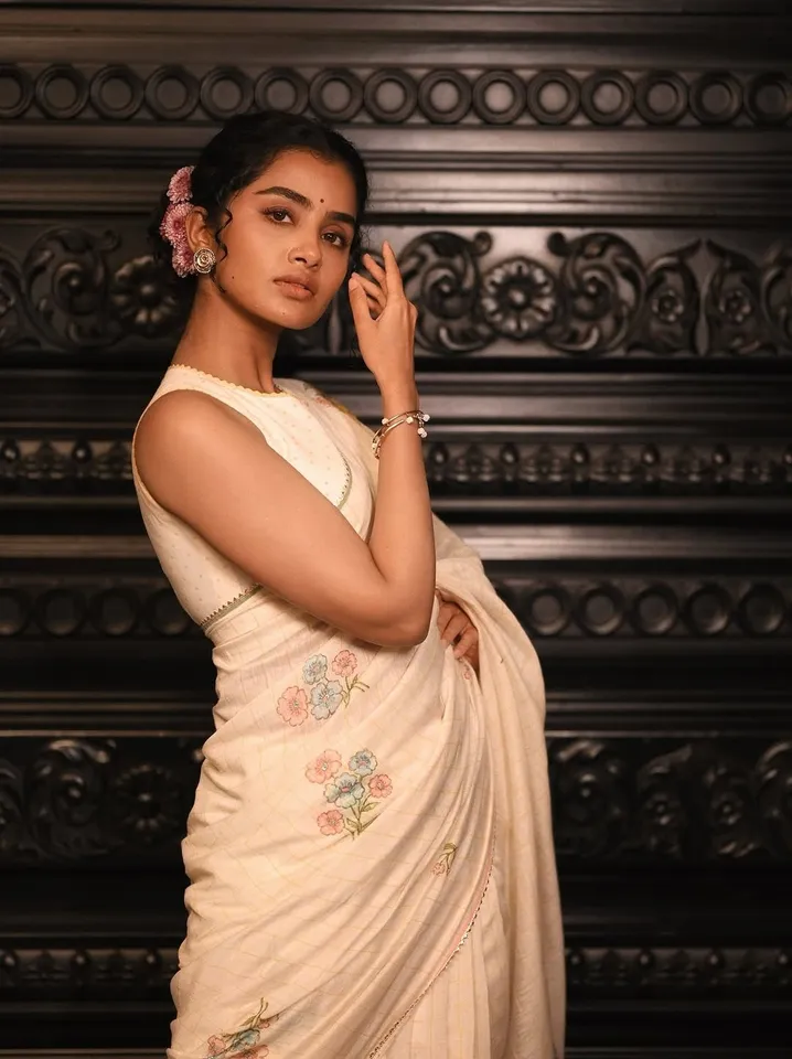 Anupama Parameswaran Saree 1