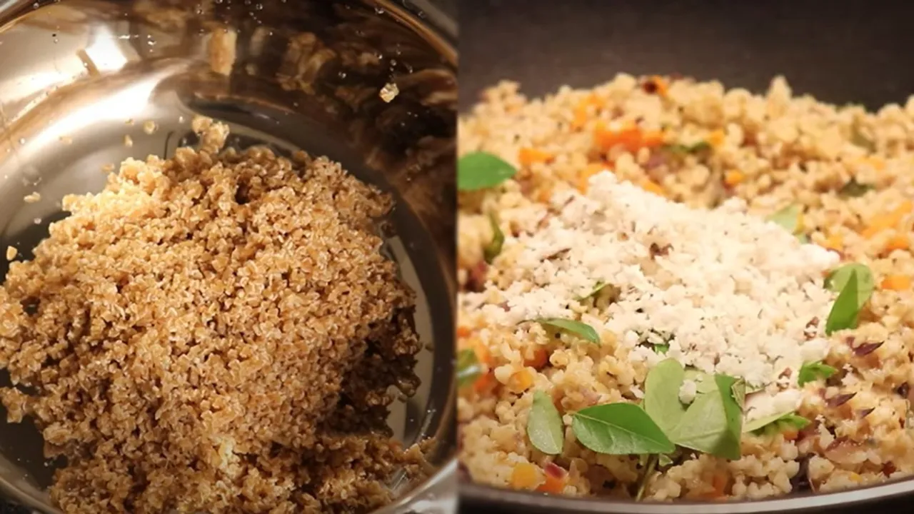 Broken Wheat Upma Recipe FI