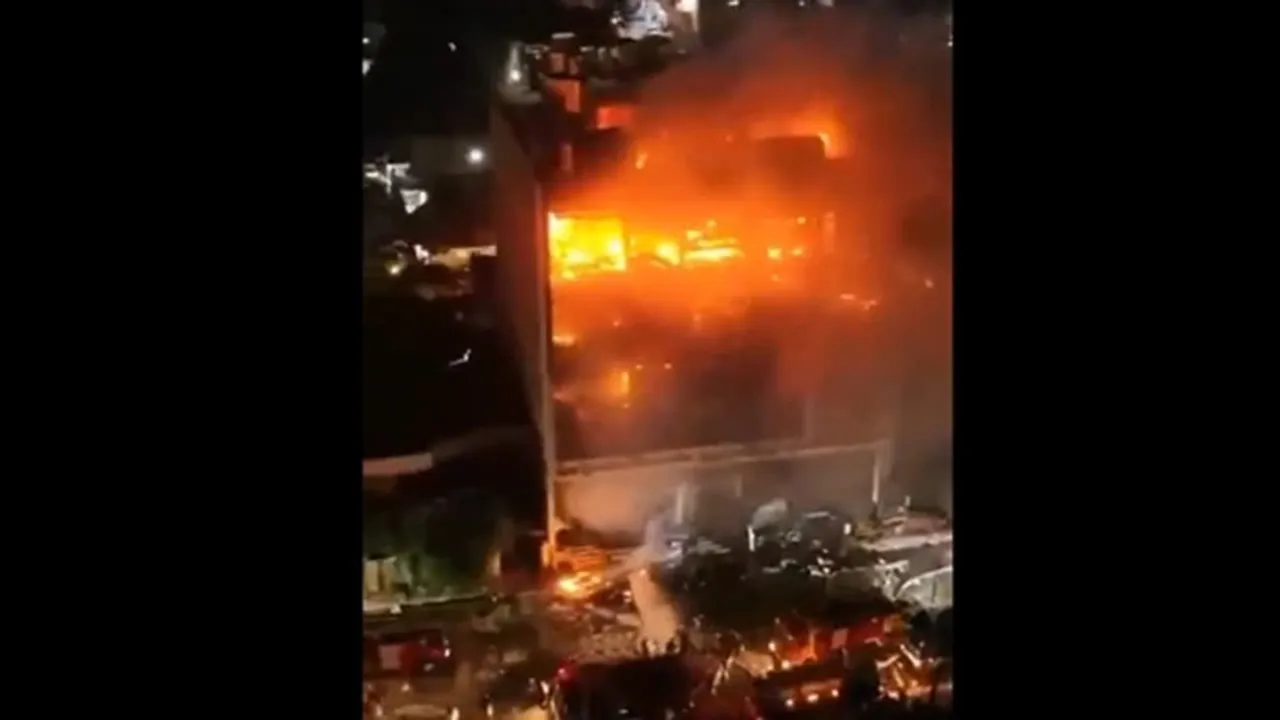 iraq fire