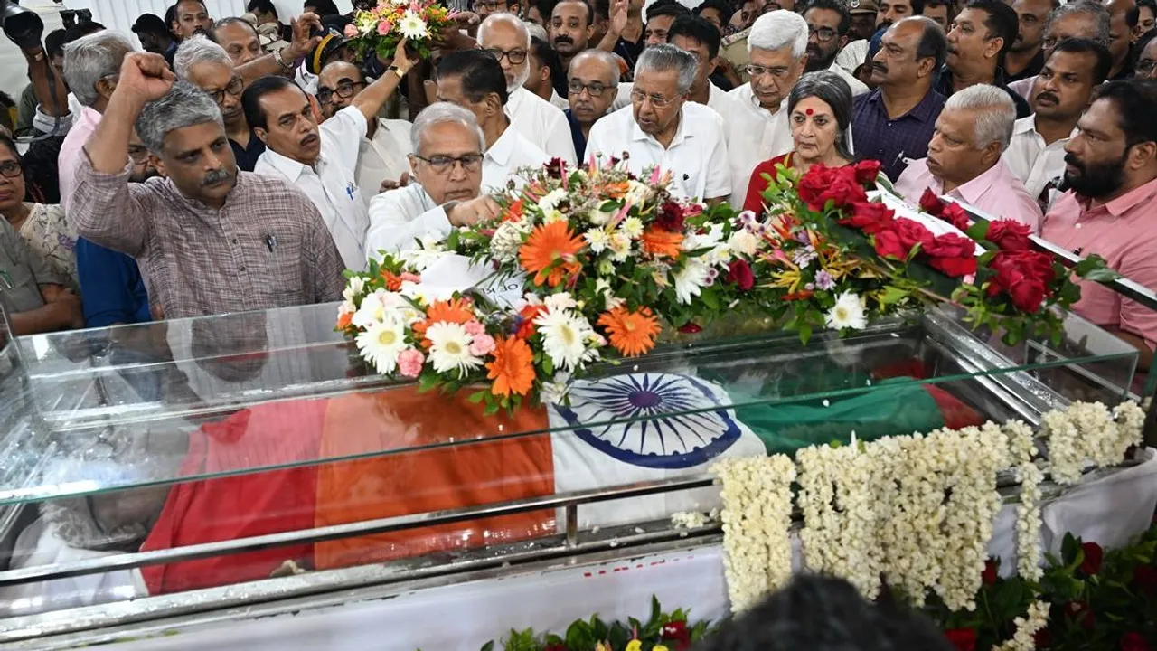 vs achuthanandan, cpm