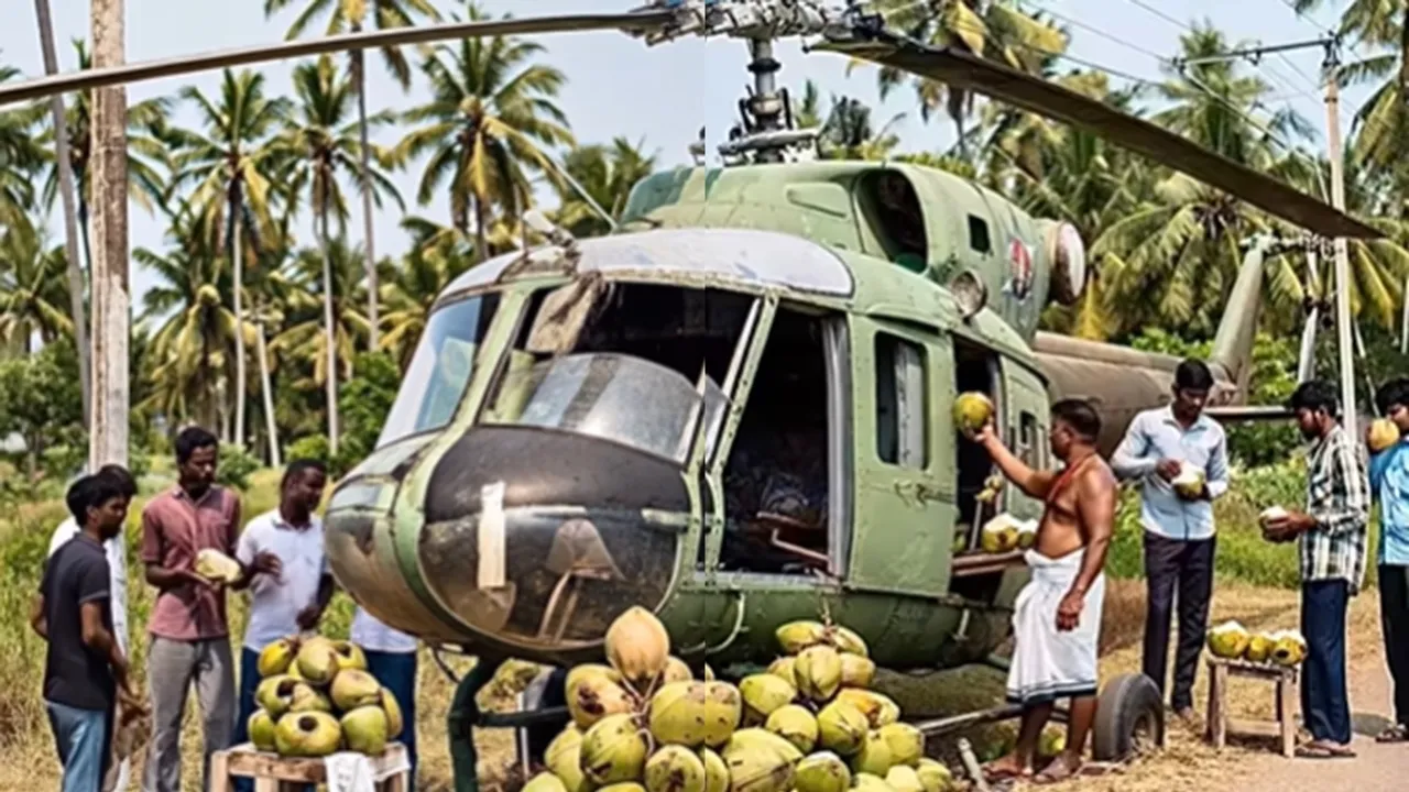 Helicopter Viral Video