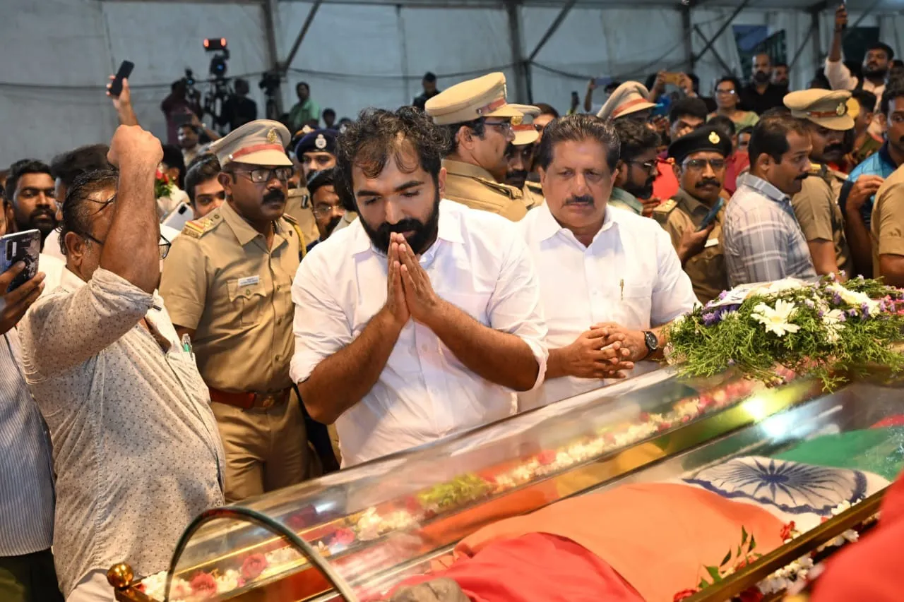 VS Achuthanandan Funeral