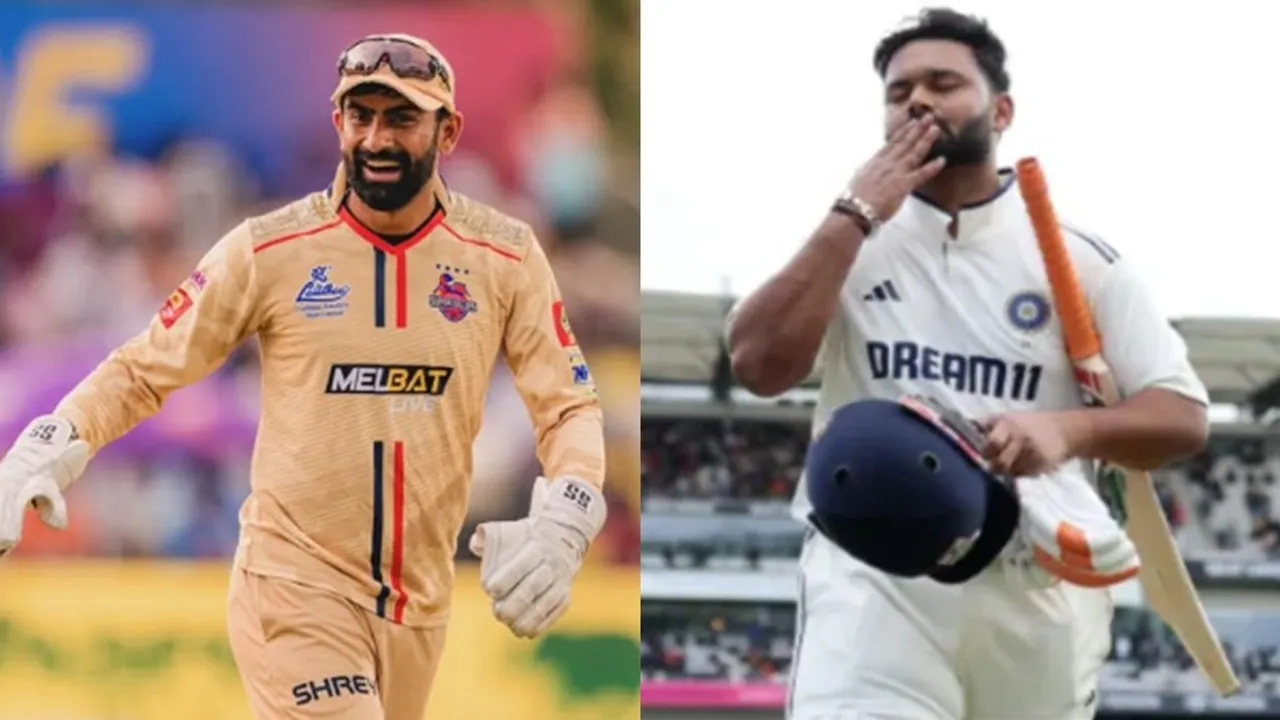 Rishabh Pant and N Jagadeeshan