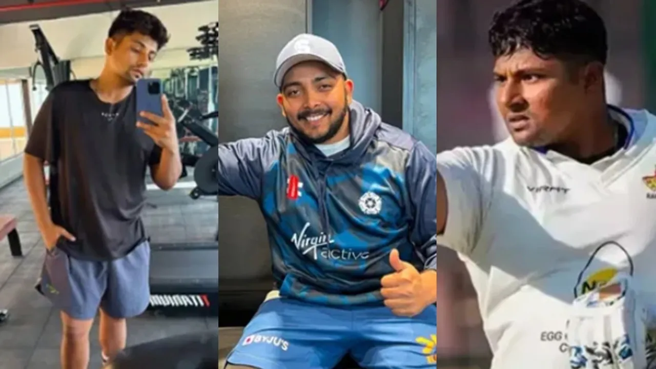 Sarfaraz Khan and Prithvi Shaw