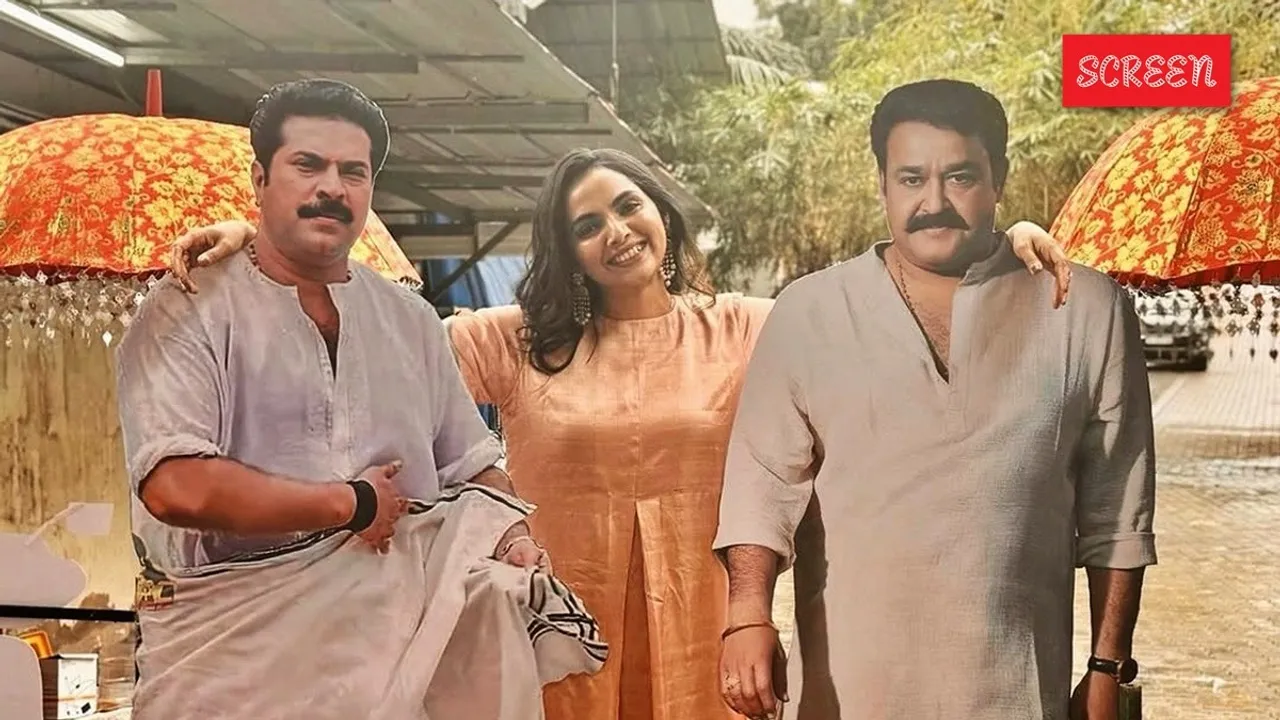 Samvritha Sunil Mohanlal Mammootty