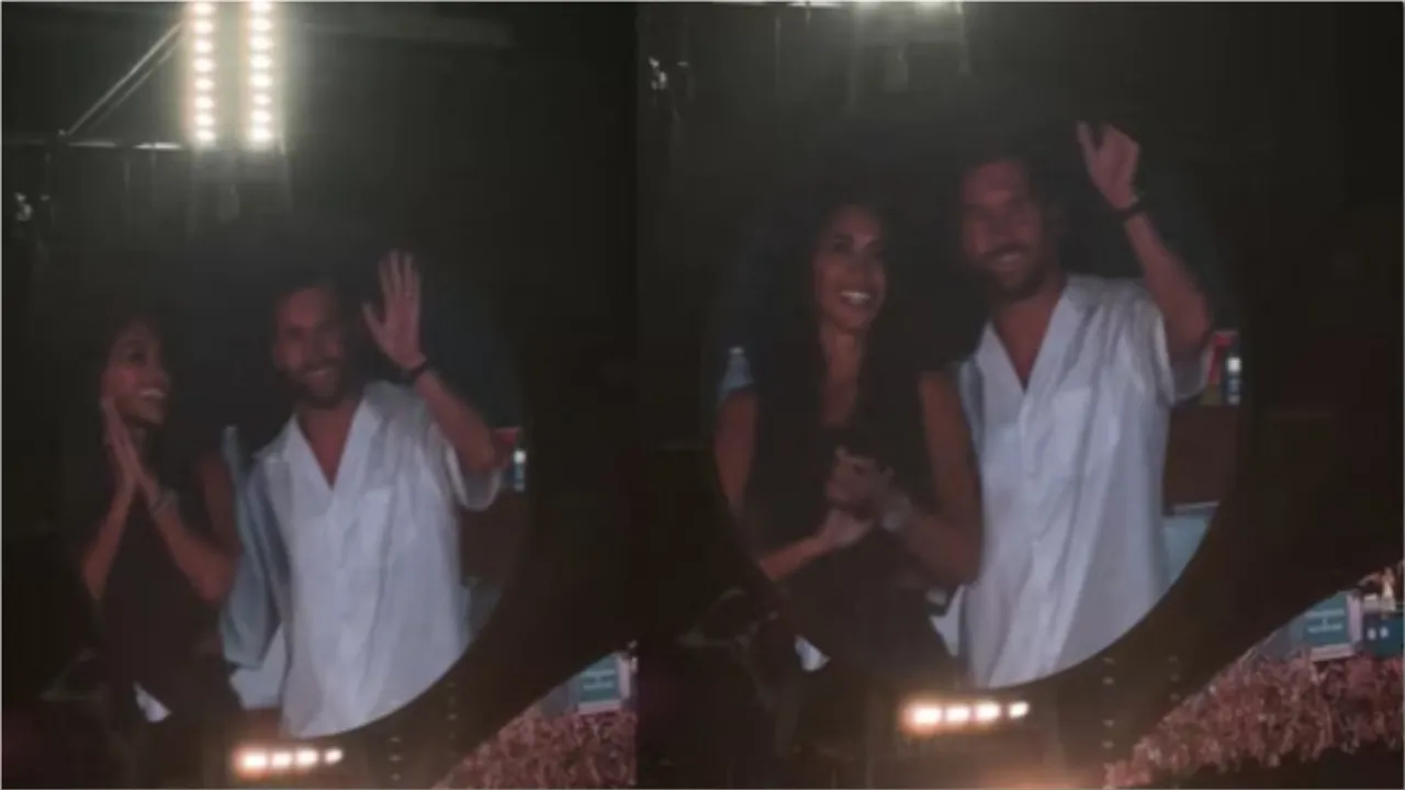 Messi caught on coldplay kiss cam