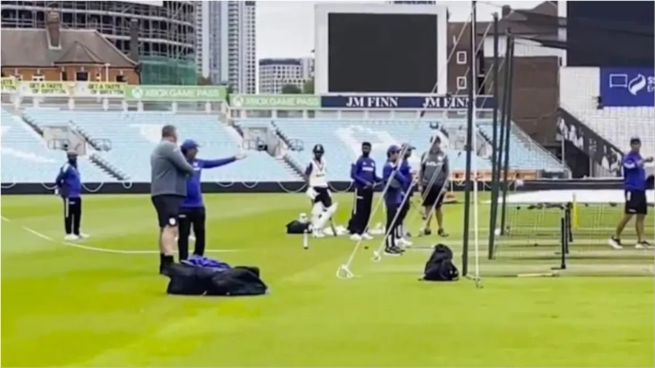 Gambhir fight with curator