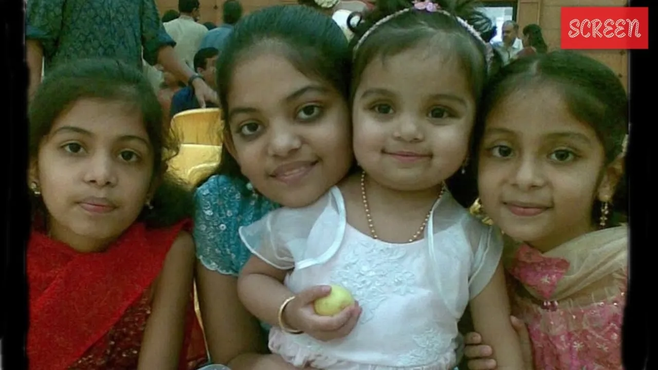 Hansika Krishna Childhood Photo FI 1