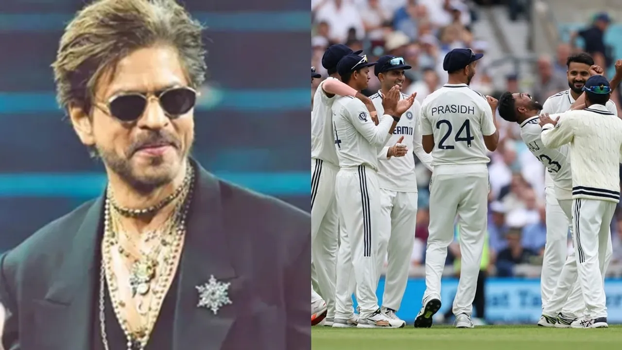 Indian Cricket Team and Shahrukh Khan