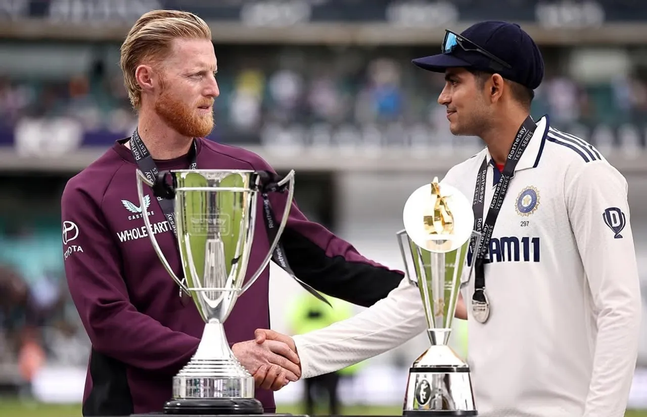 Shubman Gill and Ben Stokes