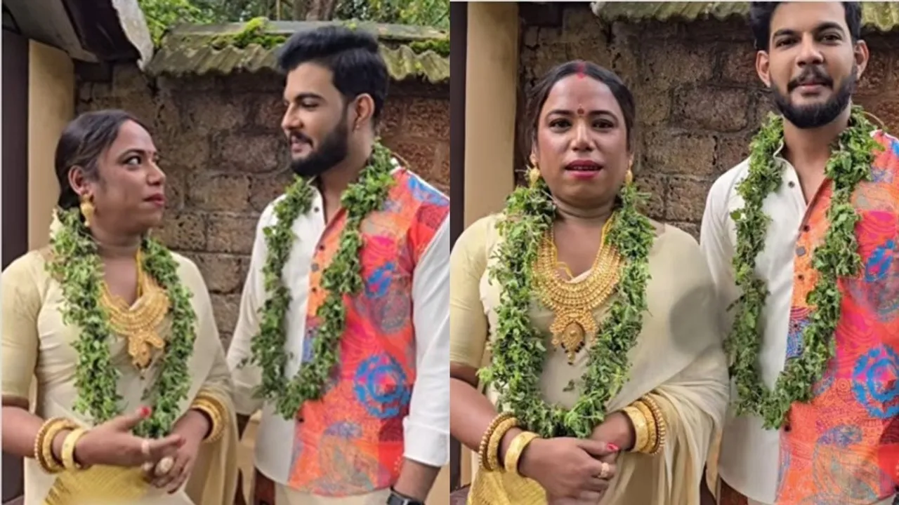 Bigg Boss Malayalam Janmani Das and Abhishek Wedding Video