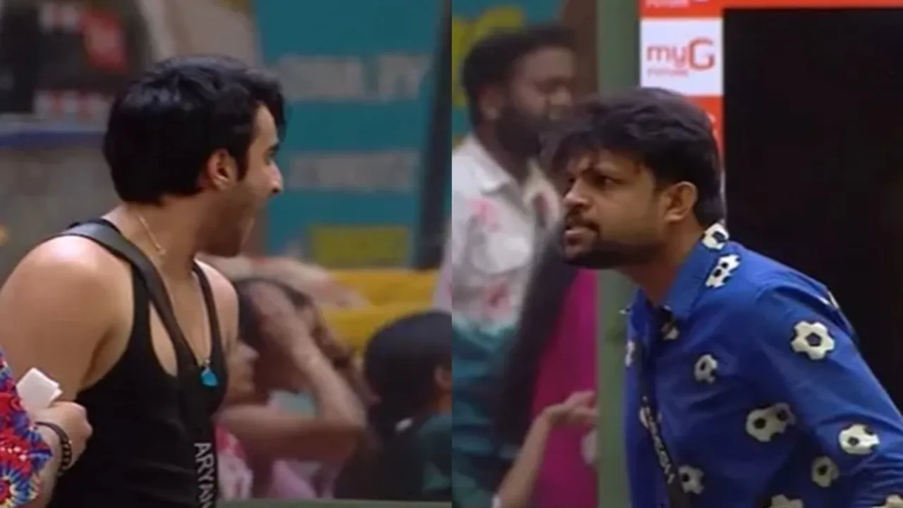 Bigg Boss Season 7 Malayalam Aneesh and Aryan Fight