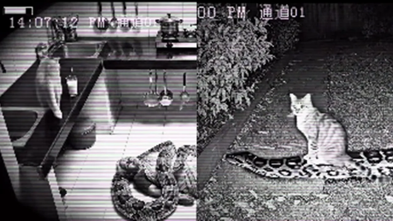 AI Cat and Snake Video