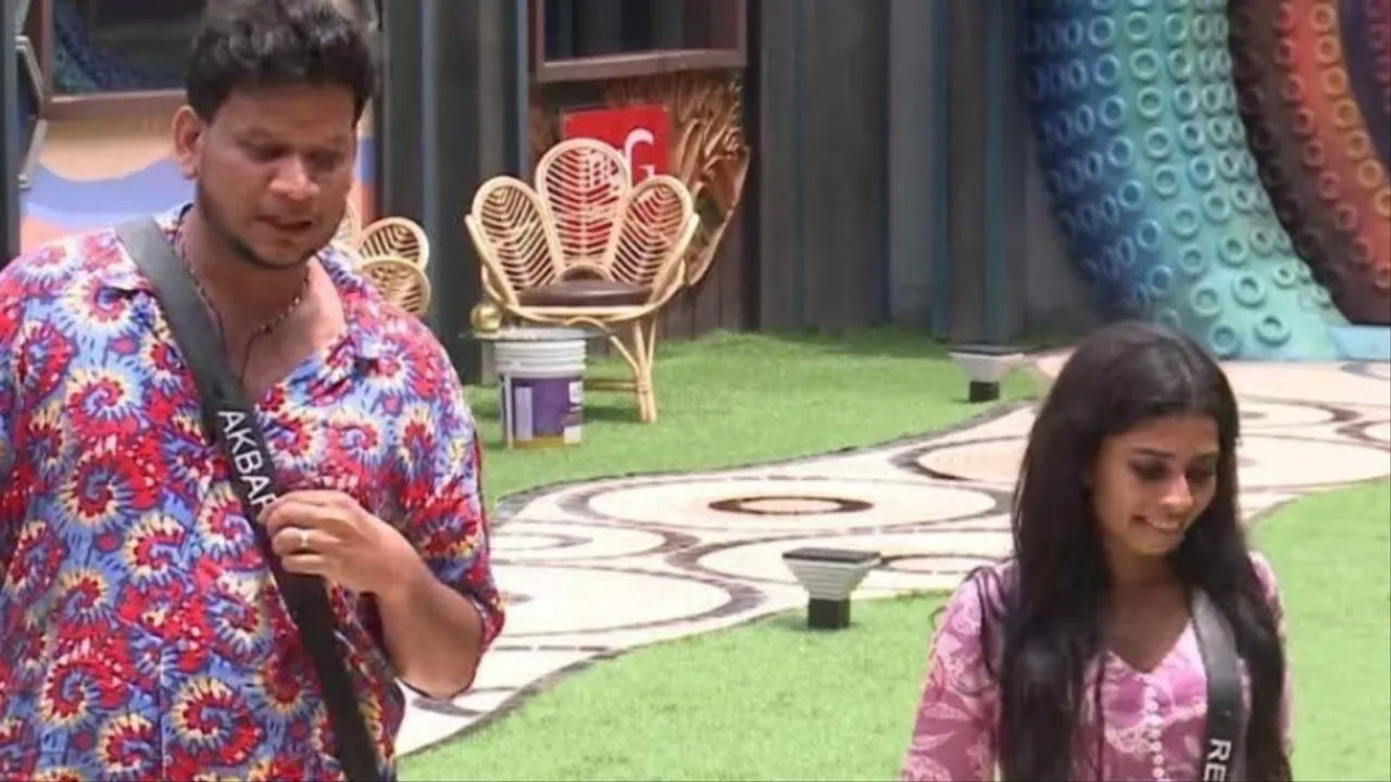 Bigg Boss Season 7 Malayalam Renu Sudhi and Akbar Khan