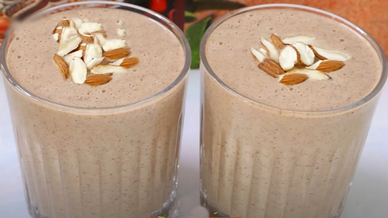 Ragi Smoothie Recipe FI