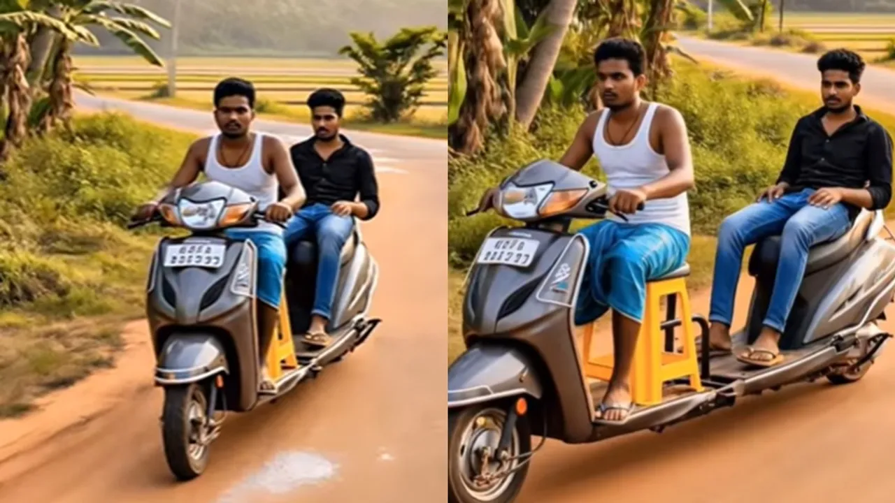 Viral Scooter Modification